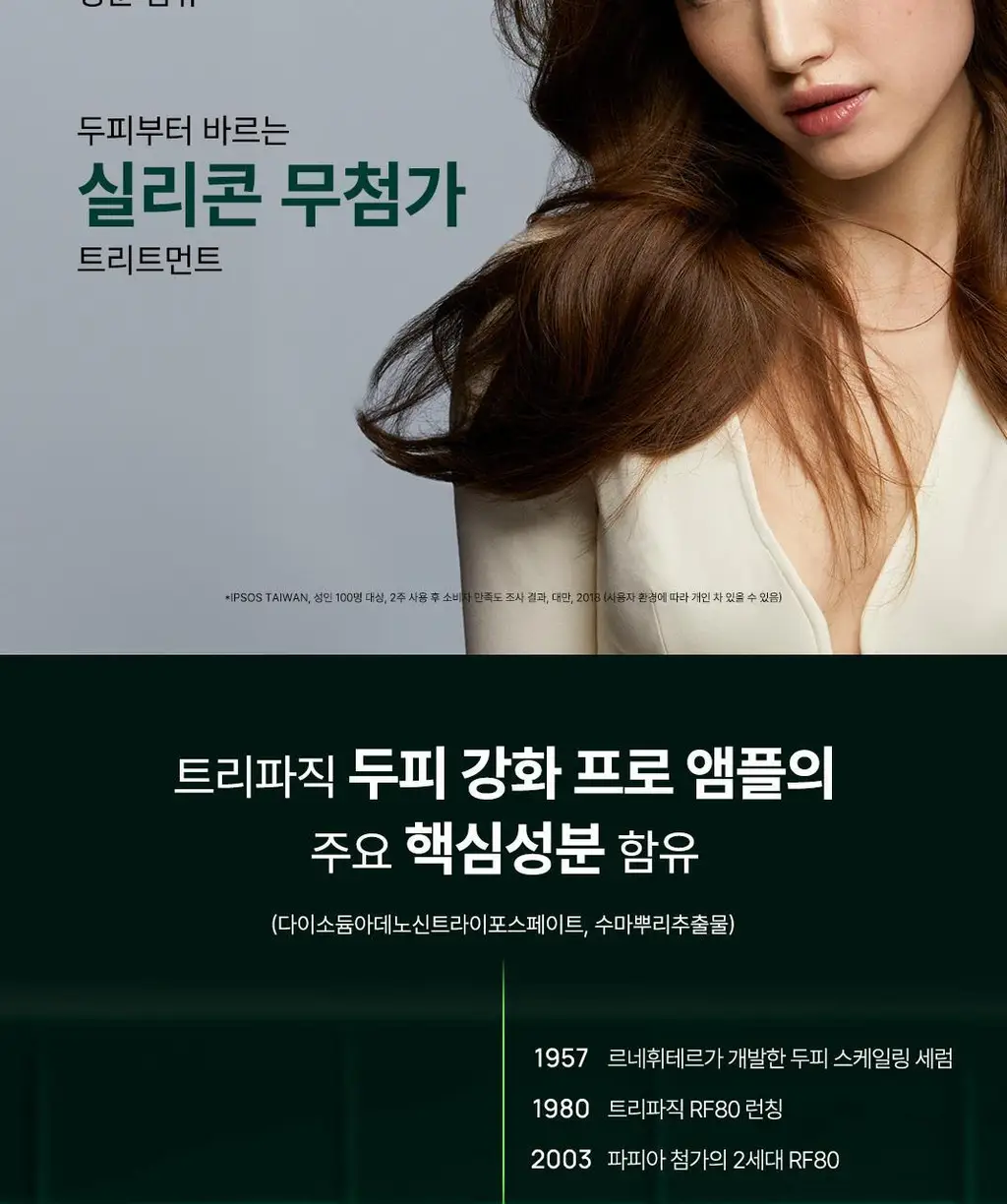 [NEW][두피 집중 영양] 르네휘테르 트리파직 앰플 트리트먼트 150ml 상세페이지 5